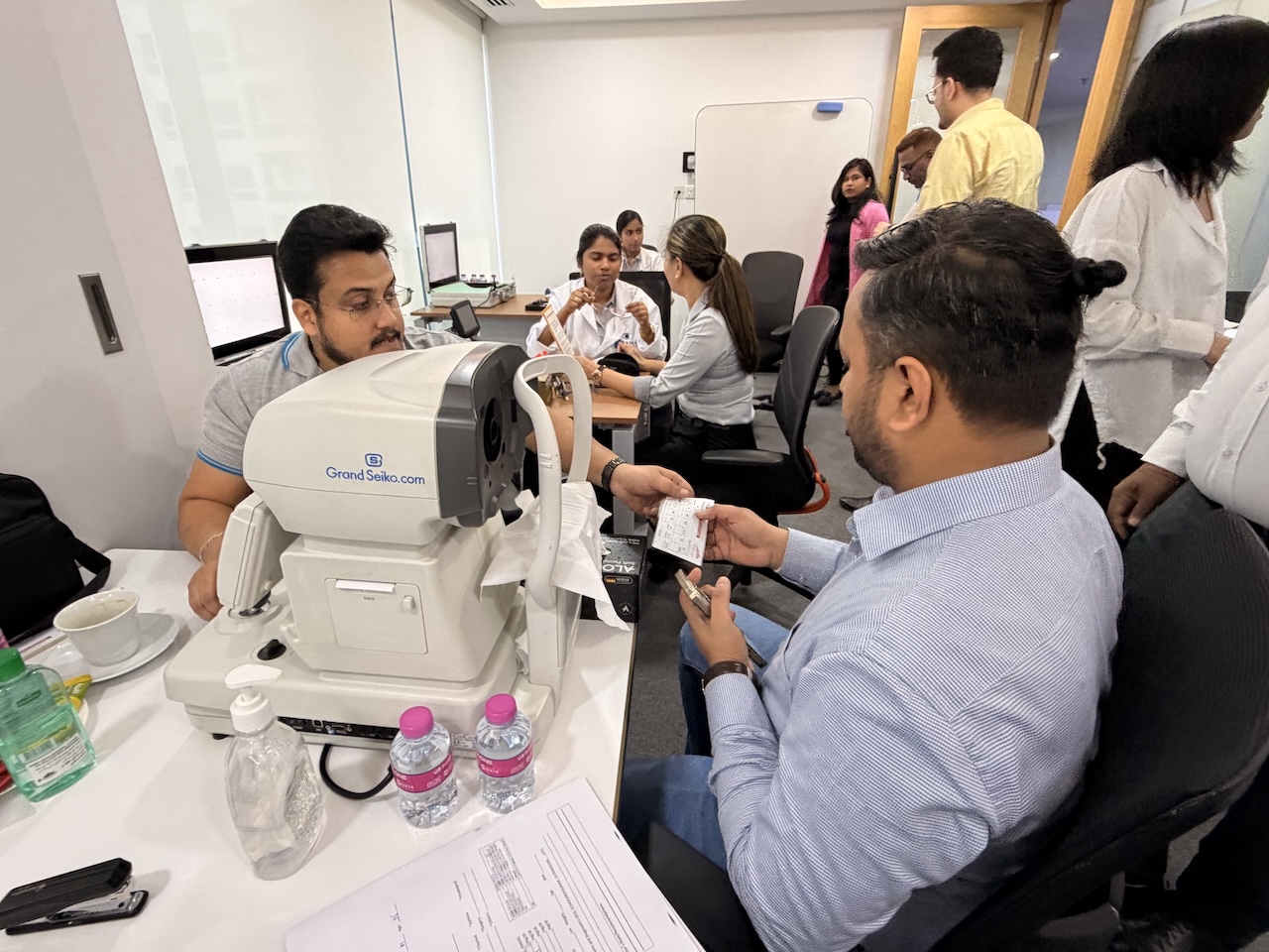 On-Site Health & Vision Screening Camp